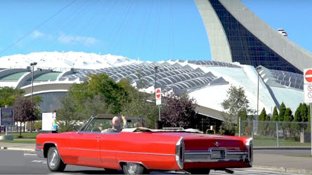 Visita guiada de 2 horas por Montreal en un Cadillac convertible